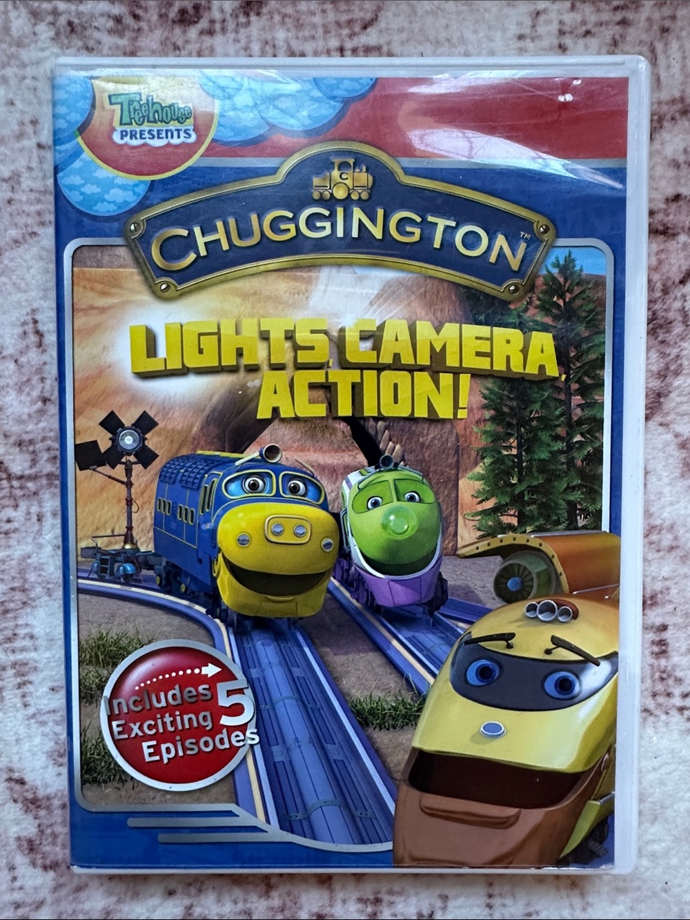 Chuggington Train Lights Camera Action! DVD - As seen on Treehouse